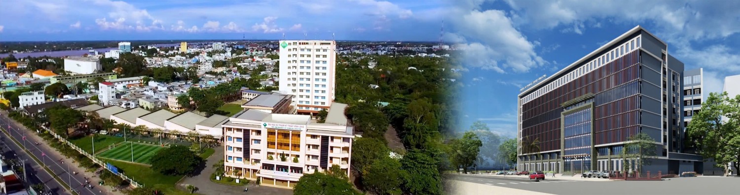 Toàn cảnh Trường Đại học Công nghệ Kỹ thuật Vĩnh Long